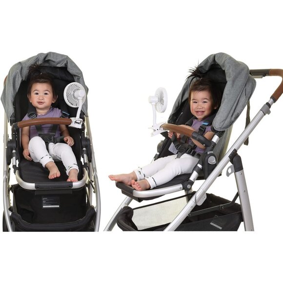 Dreambaby EZY-Fit Deluxe Clip on Fan - White - Picture 6 of 7